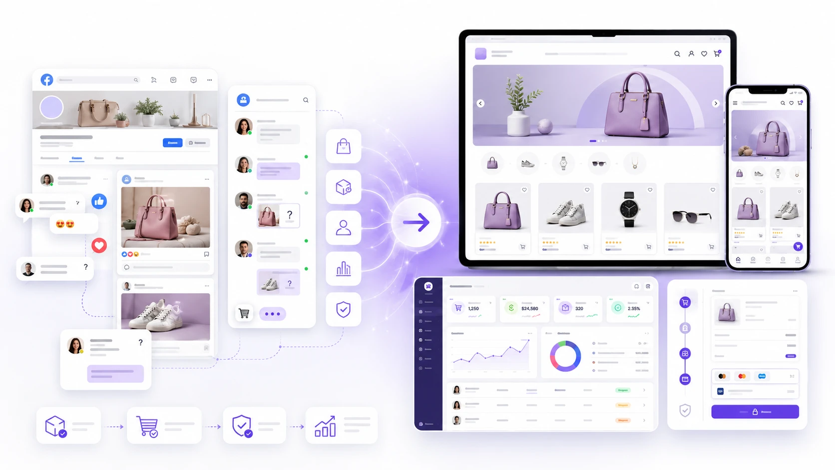 Facebook Page to Ecommerce Website