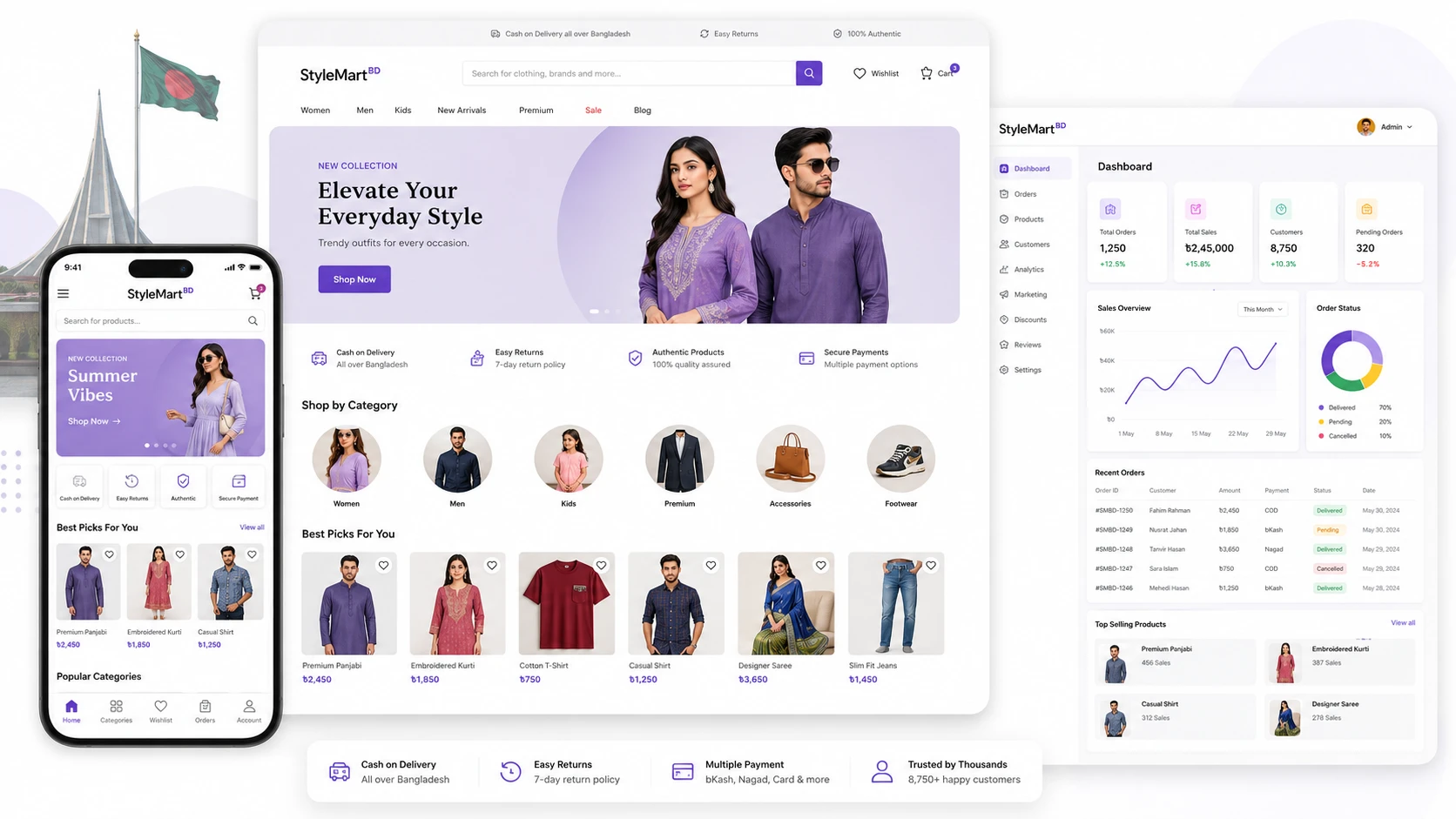 Online Store for Facebook Page Bangladesh
