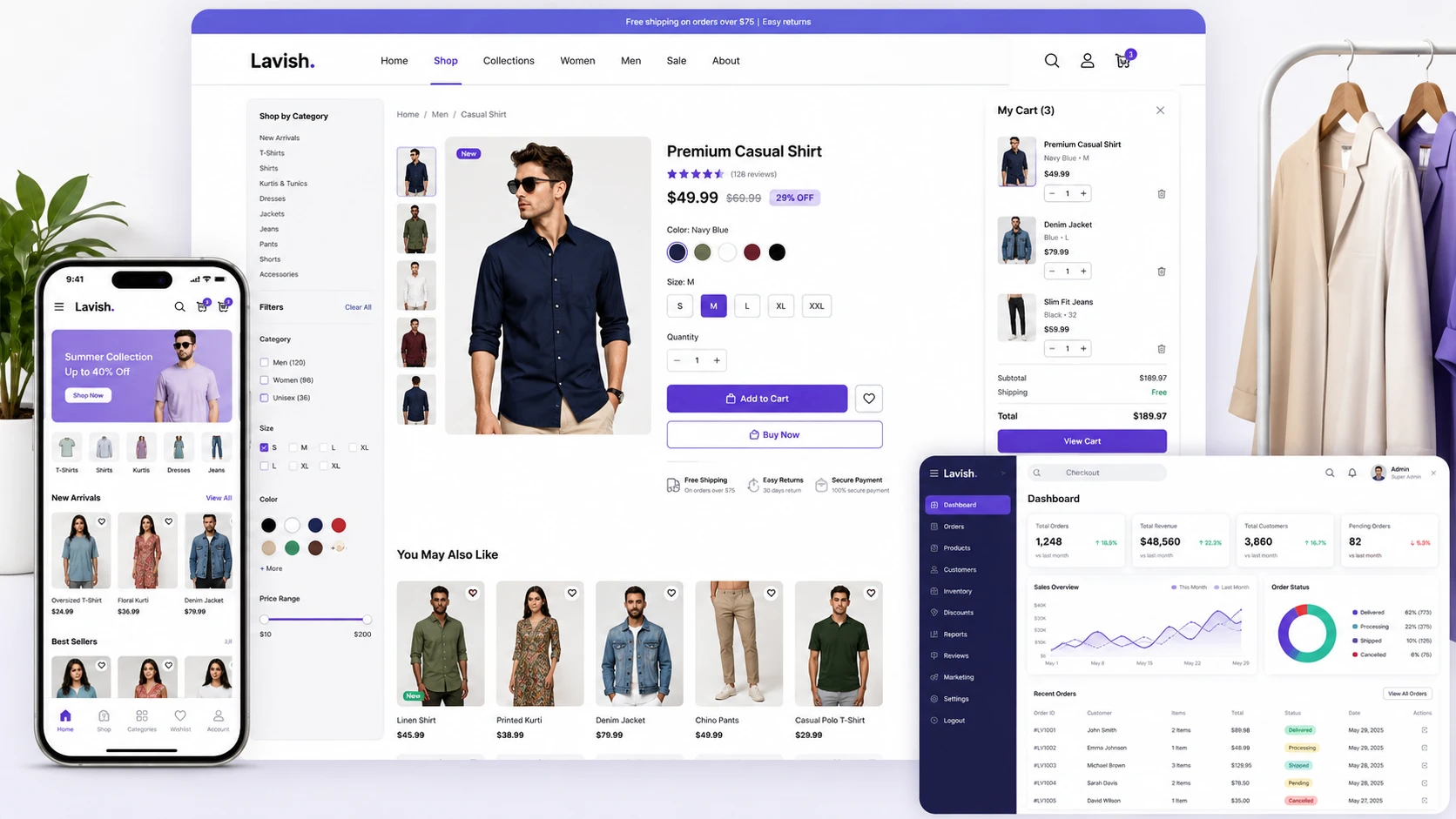 Ecommerce Website for Fashion Business Bangladesh