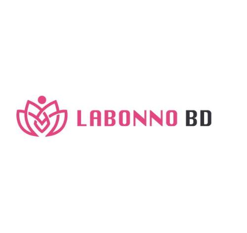 Purple circular logo with white background