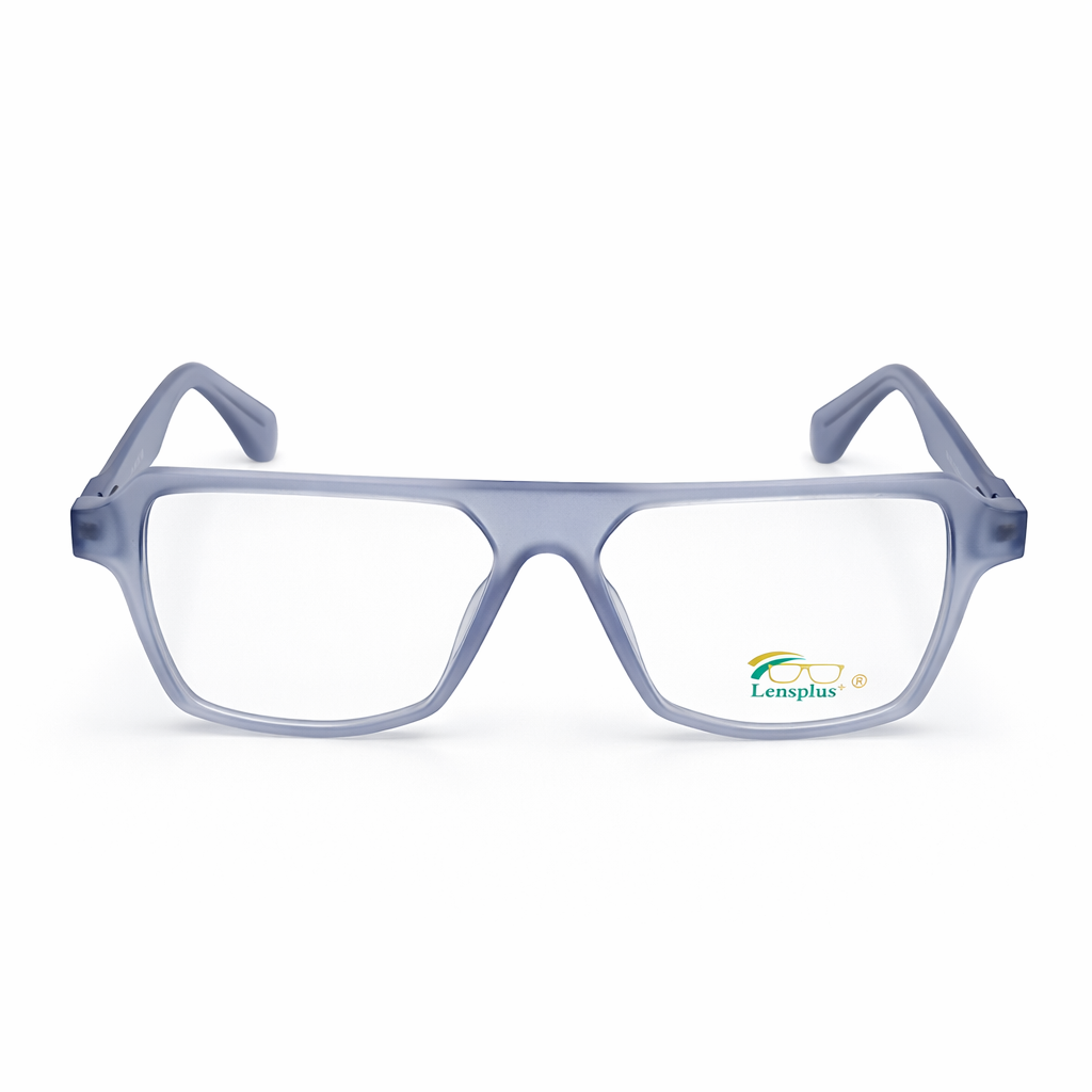 LENSPLUS Multicolor frame for Men and Women 1196 skyblue