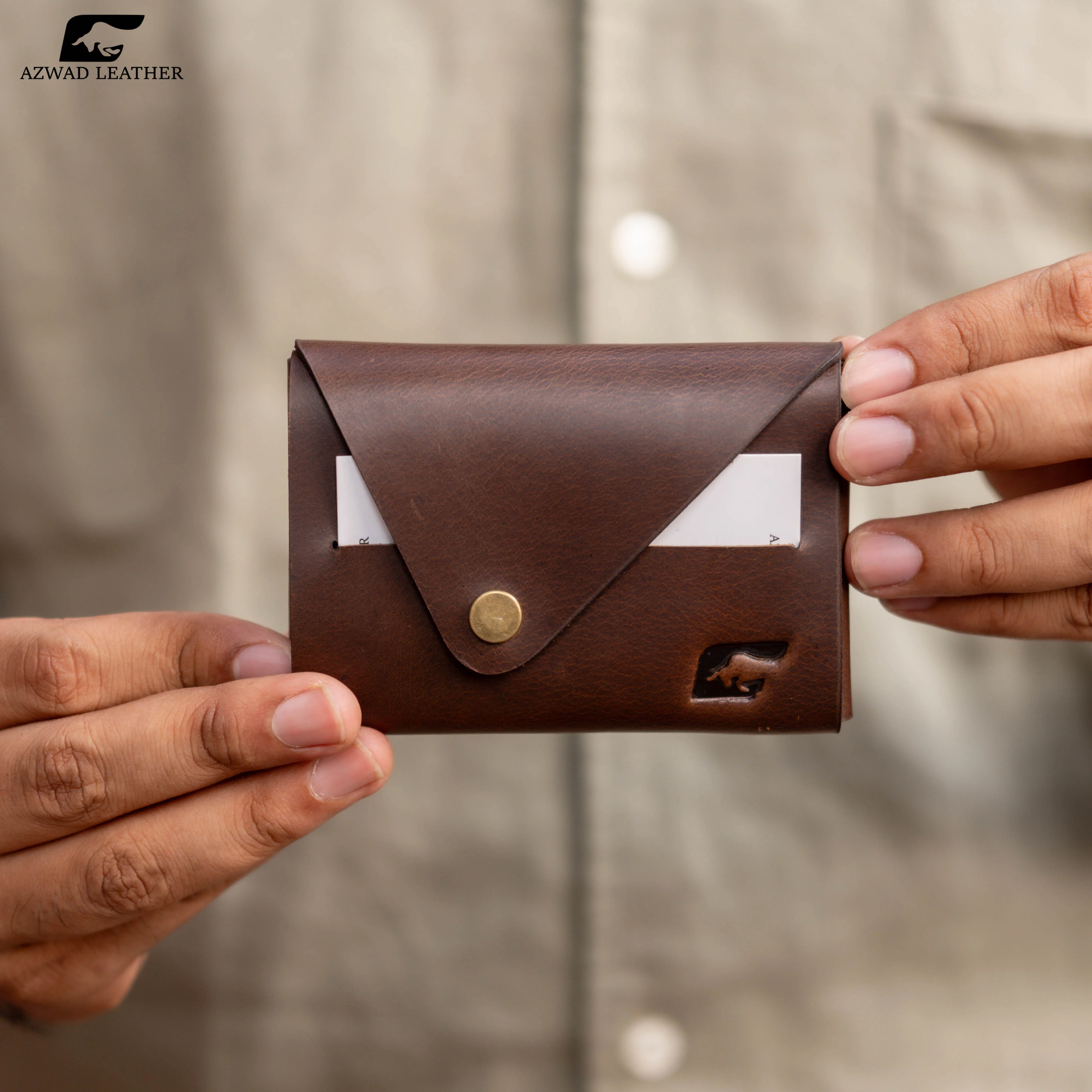 Crazy Horse Vintage Leather Multipurpose Wallet