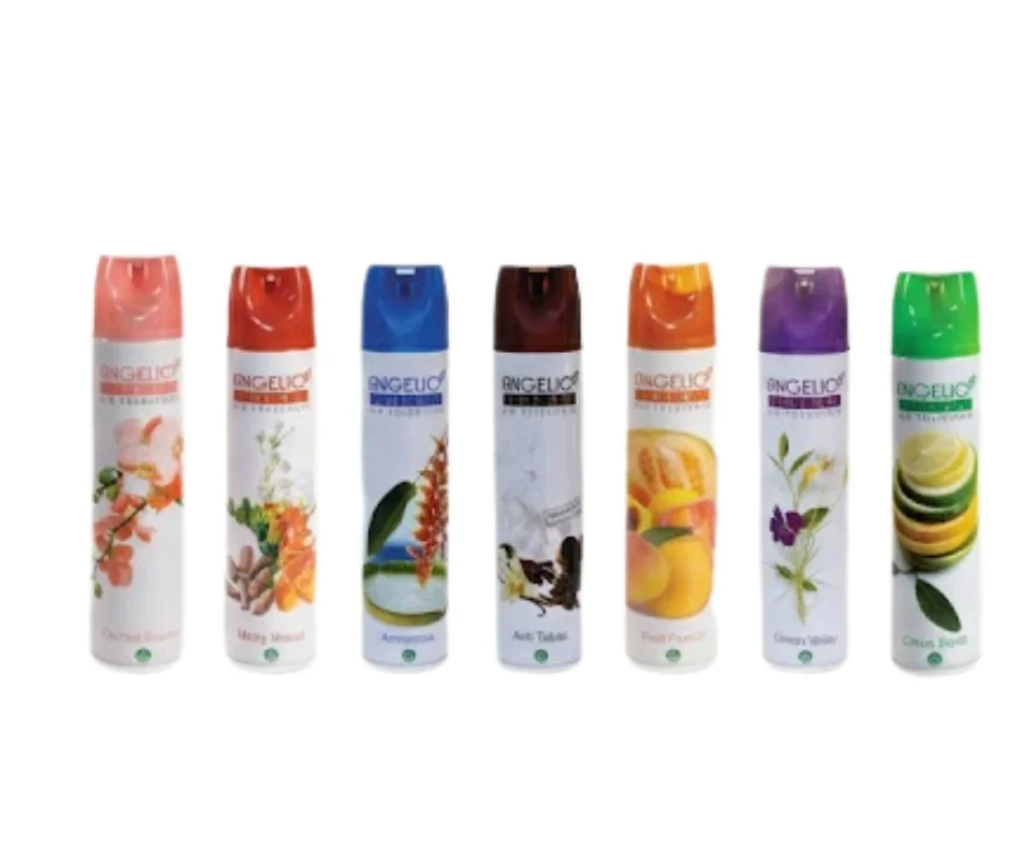 Angelic Air Freshener – 7 Flavors (300ml) | Orchid Breeze, Misty Woad, Amazonia & More