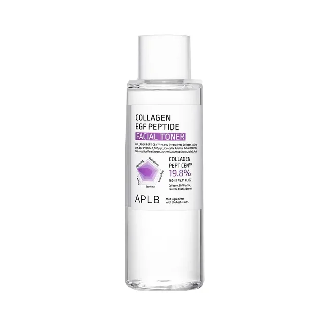 APLB Collagen EGF Peptide Facial Toner 160ml – Hydrating & Firming Korean Face Toner