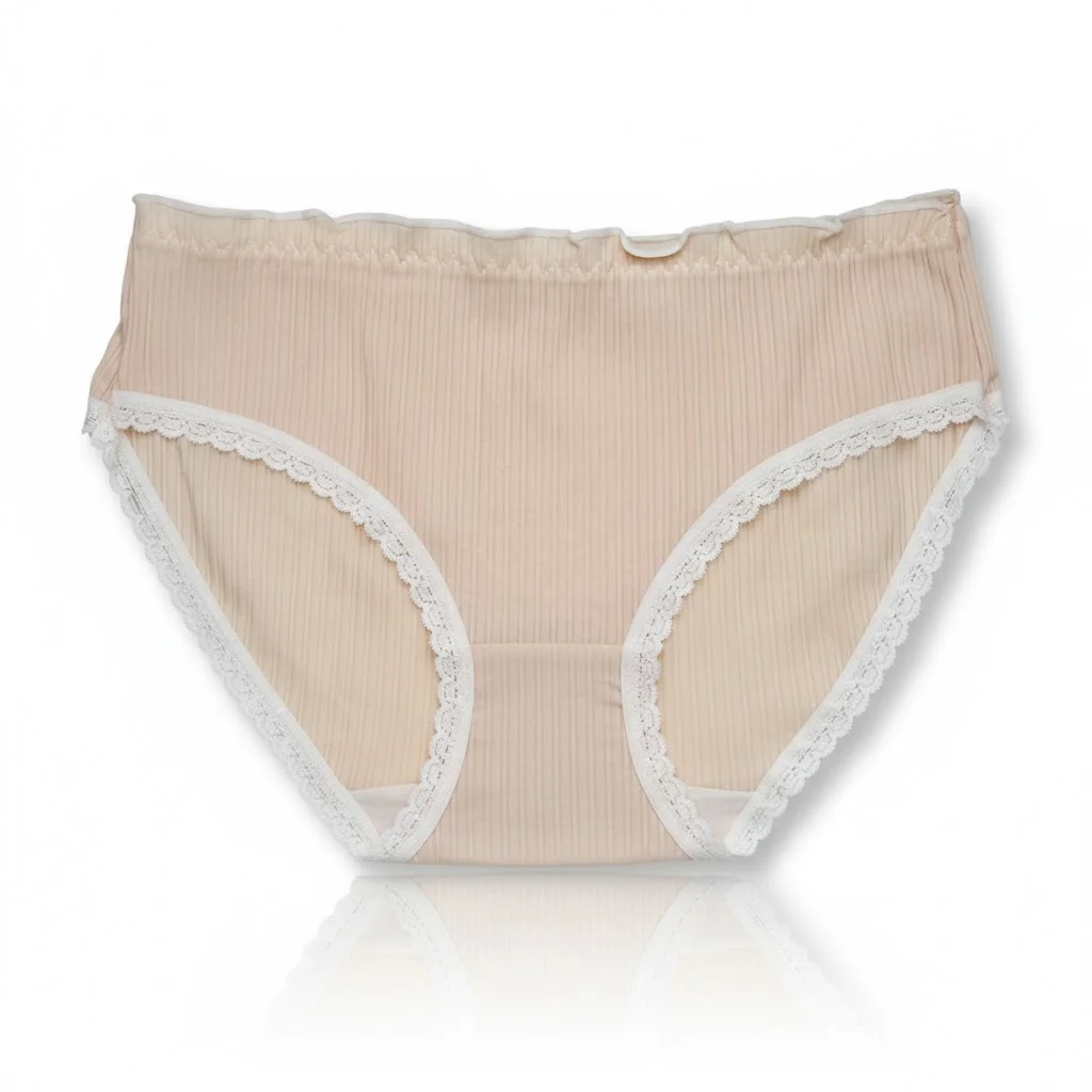 Armela Floral Touch Lacy Teen Panty – Vanilla Cream – Soft & Comfortable Fit
