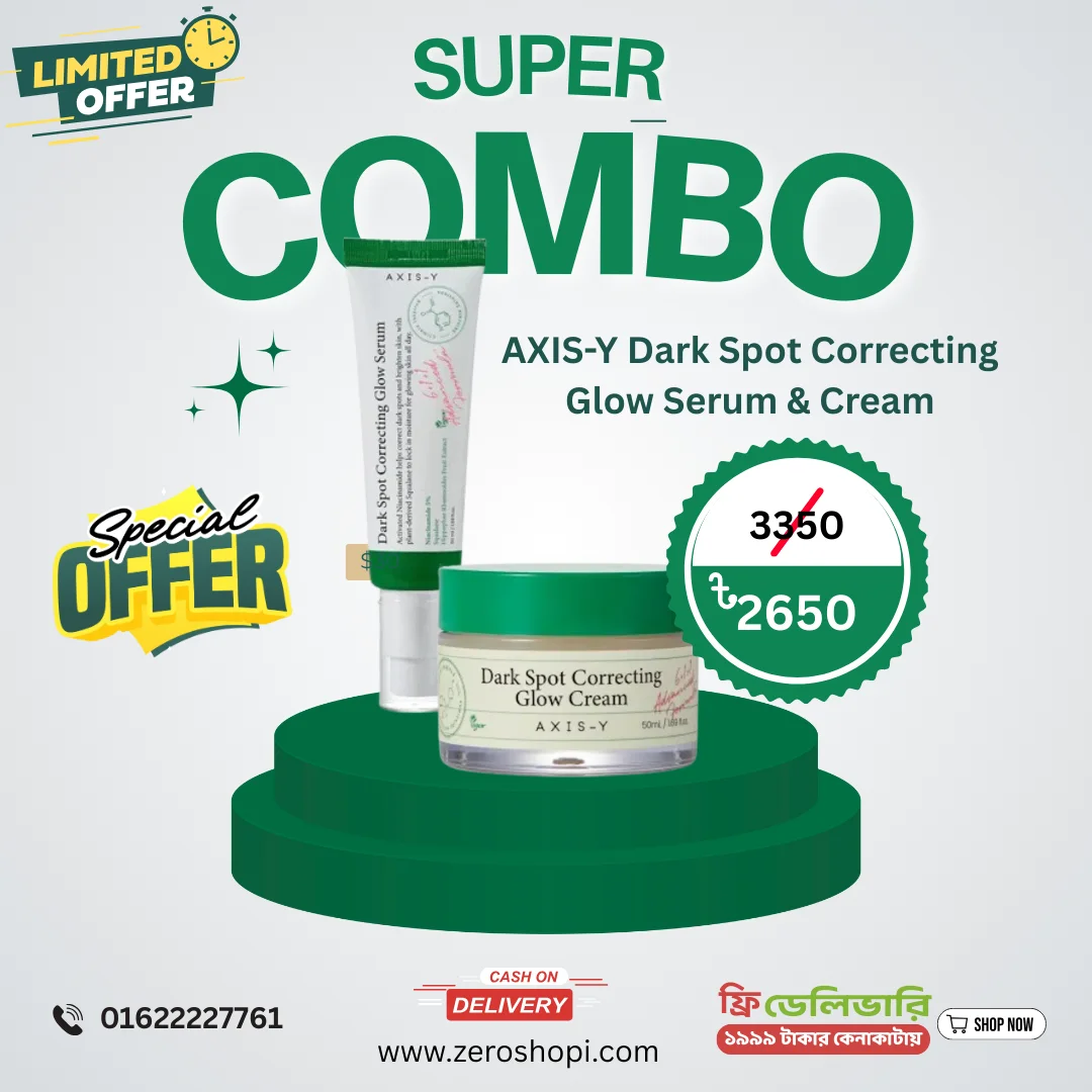 AXIS-Y Dark Spot Correcting Glow Serum & Cream - COMBO