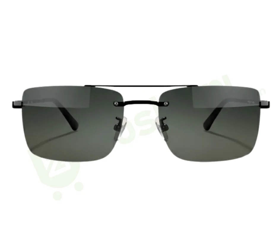 Black Steel Stylish Sunglasses for Men – Premium UV400 Protection & Modern Design
