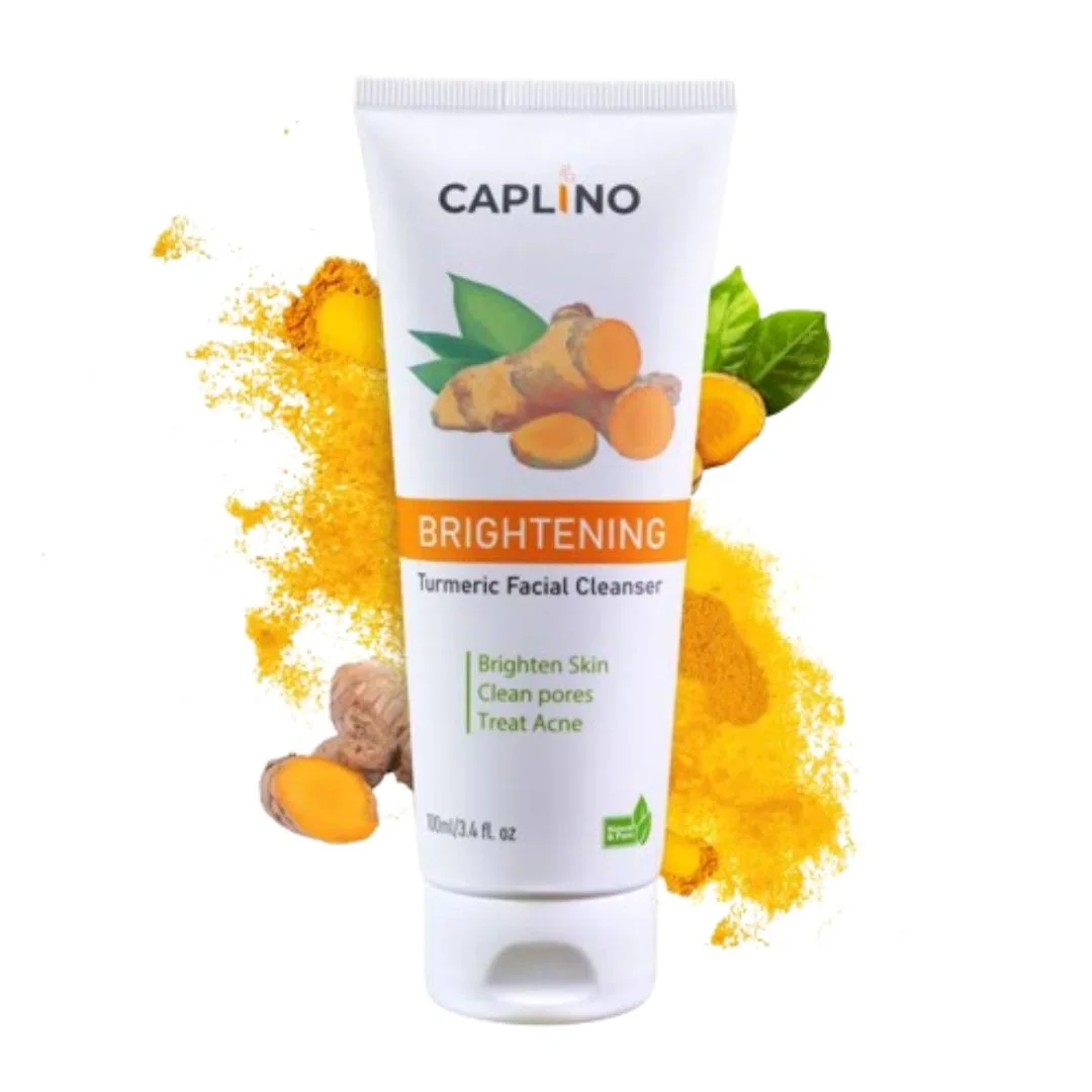 Caplino Brightening Turmeric Facial Cleanser – 100ml