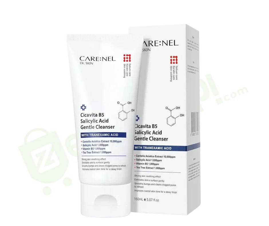 Care:Nel Cicavita B5 Salicylic Acid Gentle Cleanser – 150ml | Soothing & Acne Control Face Wash