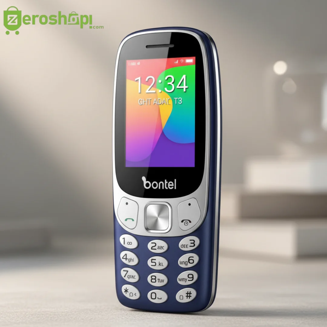 Bontel V2 – Stylish Button Phone with Long Battery!