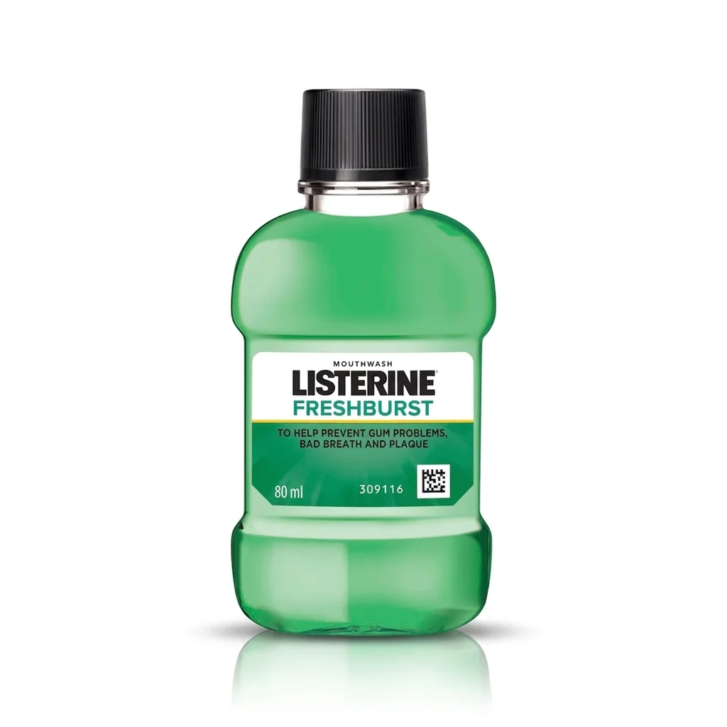 Listerine Freshburst Mouthwash 80ml – Fresh Breath Oral Care