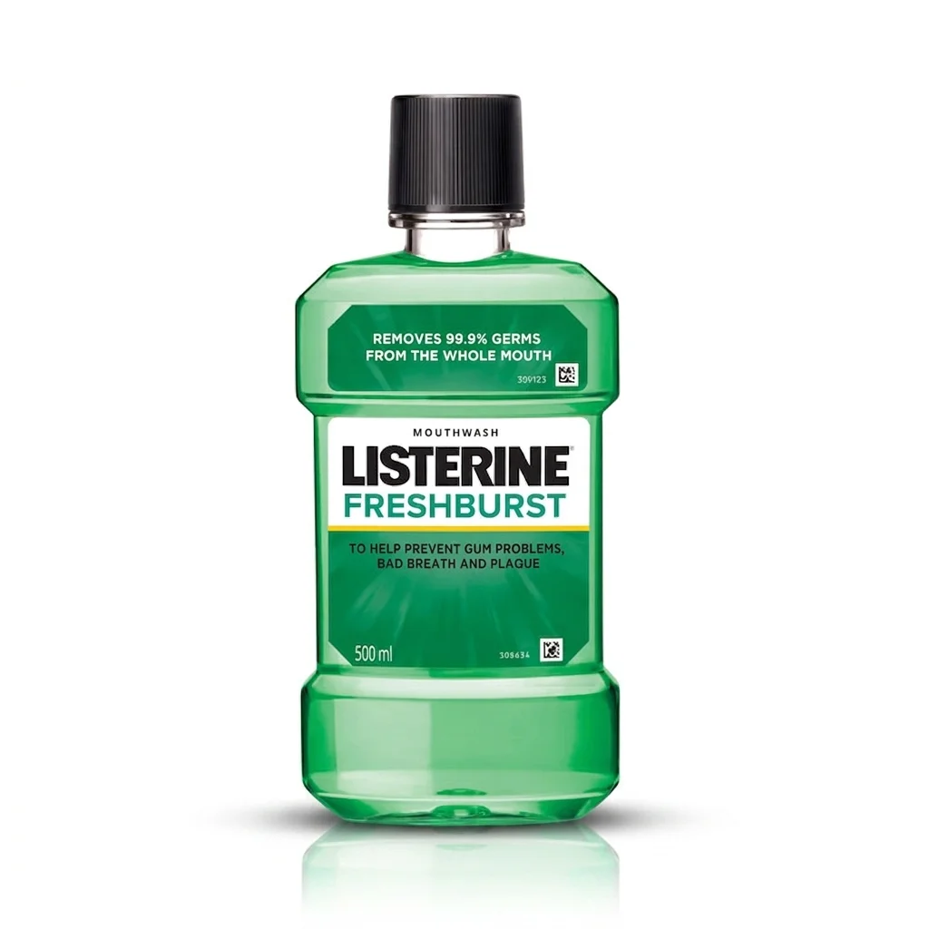 Listerine Freshburst Mouthwash 500ml – Cool Fresh Breath Care