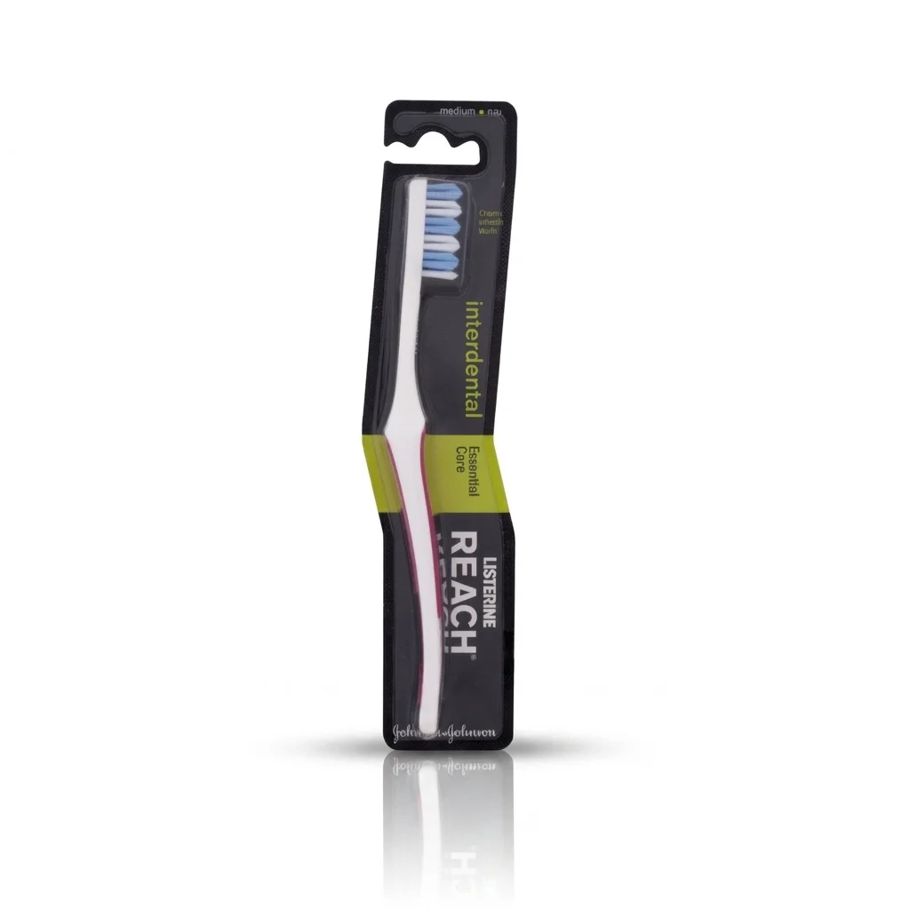 Listerine Reach Interdental Medium Toothbrush – Deep Clean Oral Care