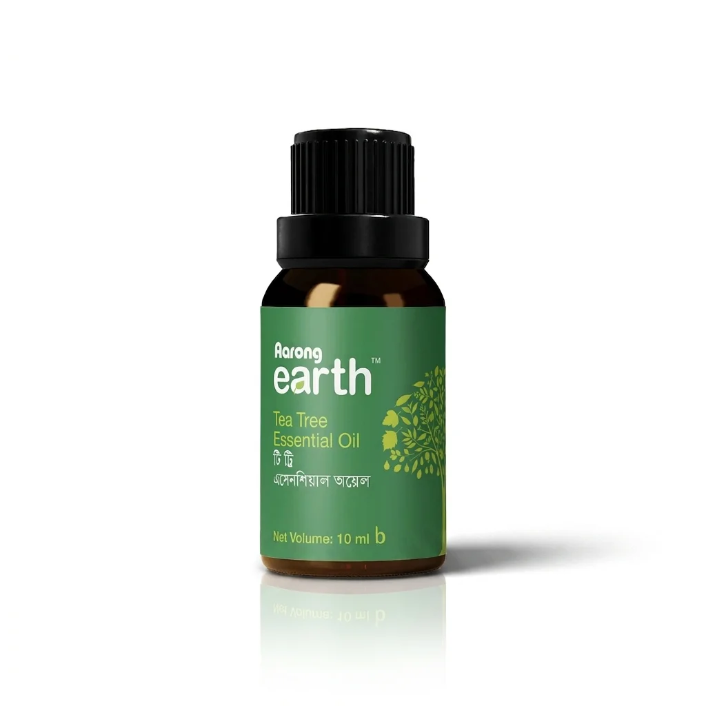 Aarong Earth Tea Tree Essential Oil 10ml – Natural Skincare Oil