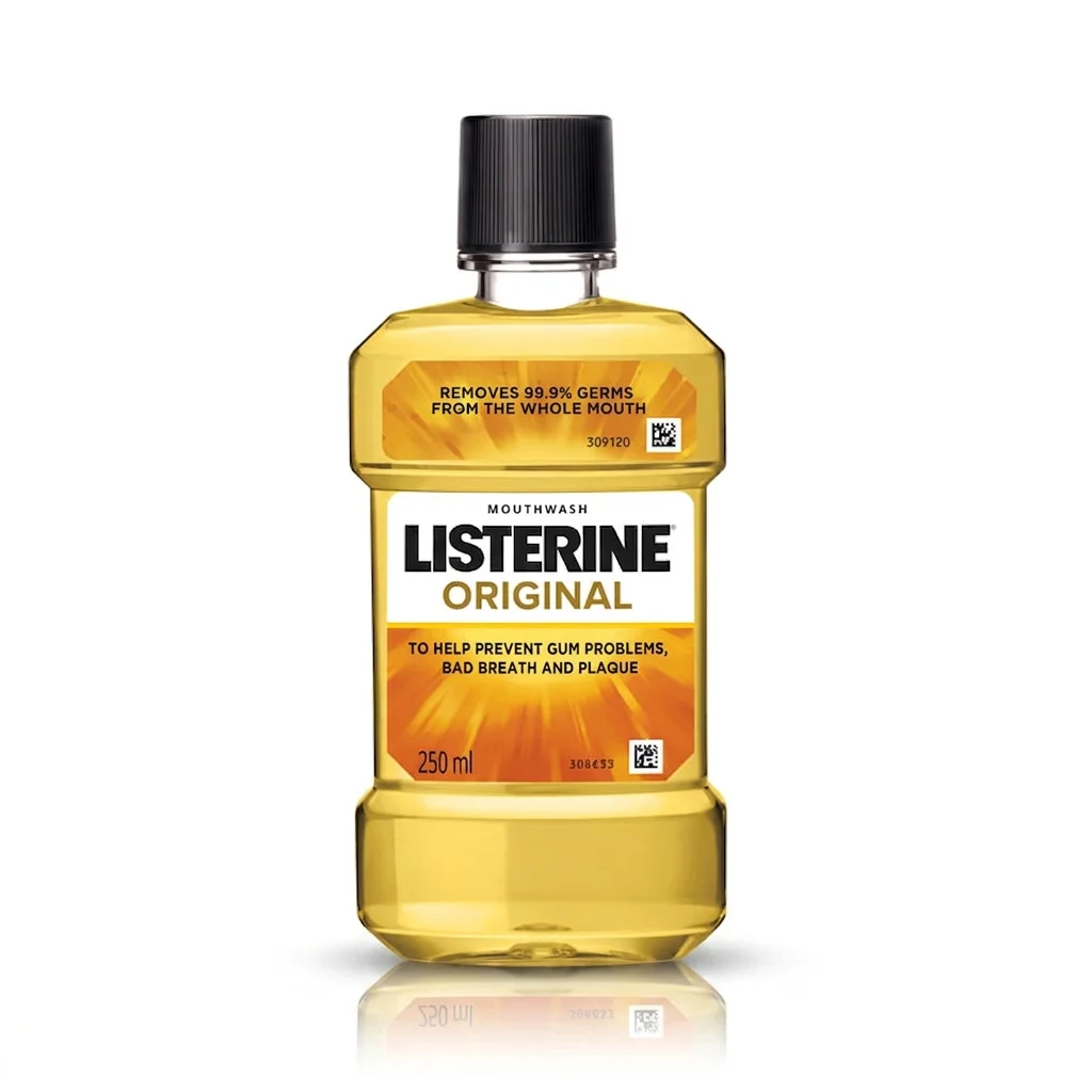 Listerine Original Mouthwash 250ml – Fresh Breath Oral Care