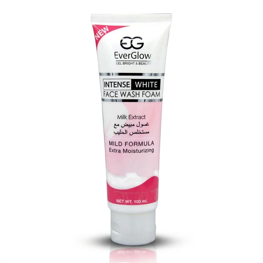 Everglow Intense White Face Wash Foam 100ml – Made in Thailand