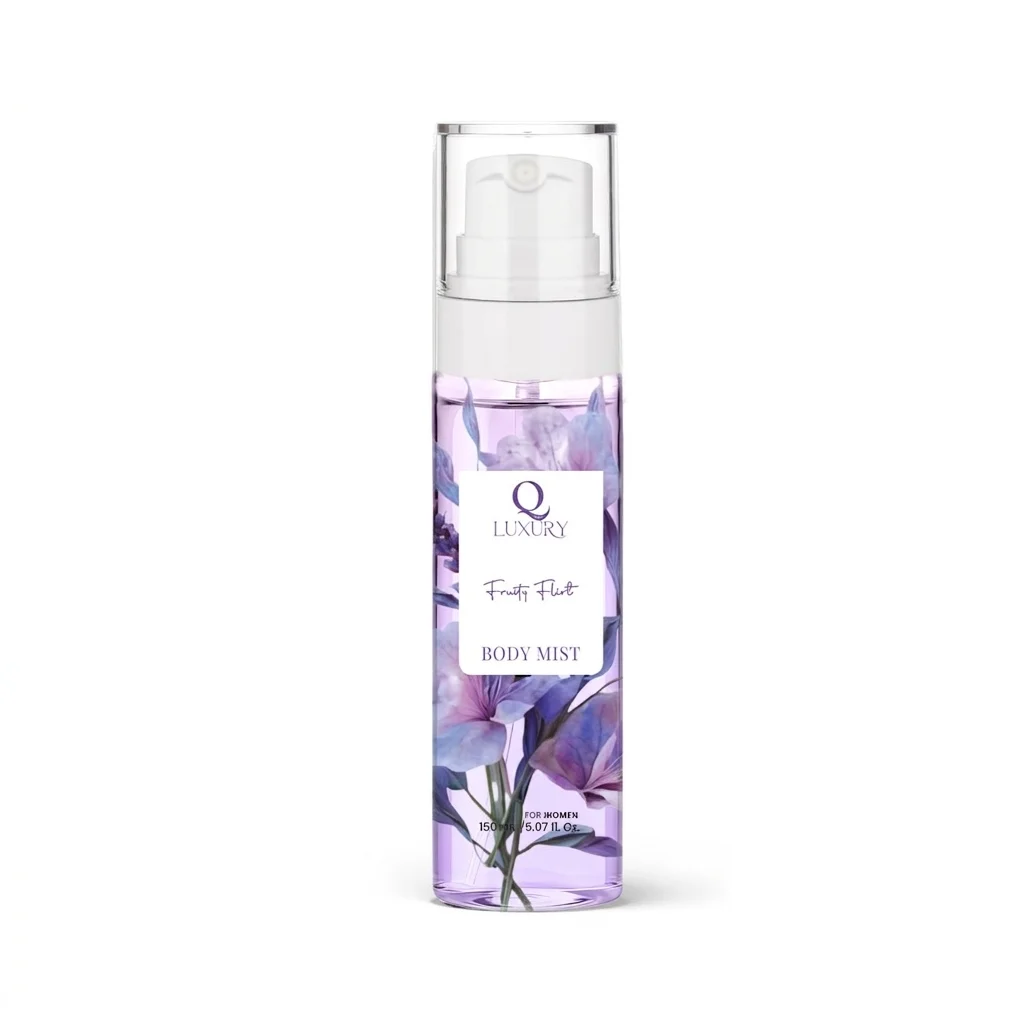 Qluxury Fruity Flirt Body Mist Women 150ml – Sweet Fruity Fragrance