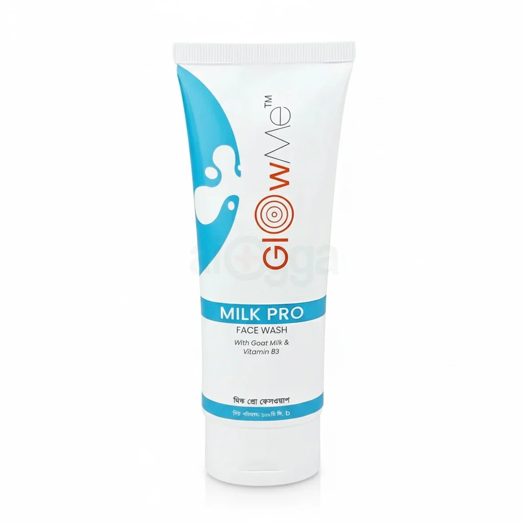 Glow Me Milk Pro Face Wash with Goat Milk & Vitamin B3 100ml