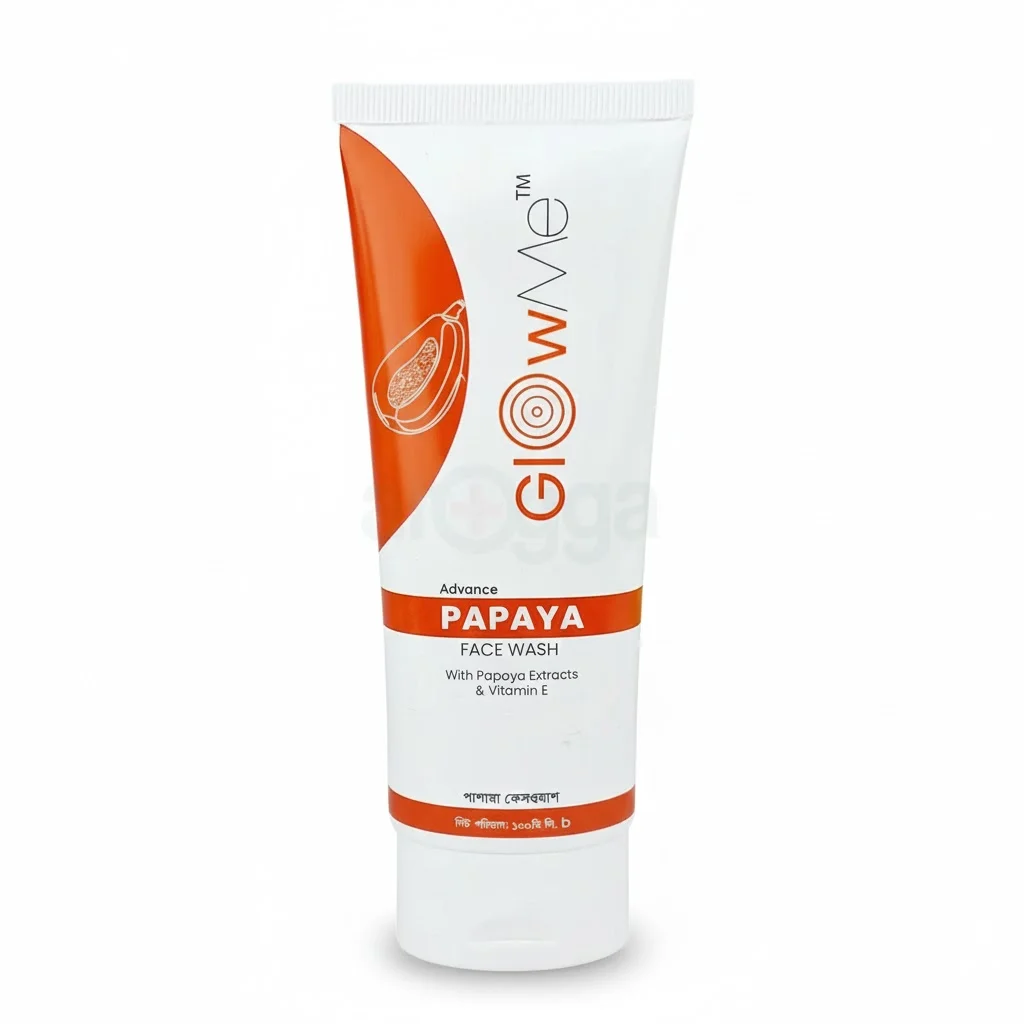 Glow Me Papaya Face Wash with Papaya Extracts & Vitamin E – 100ml