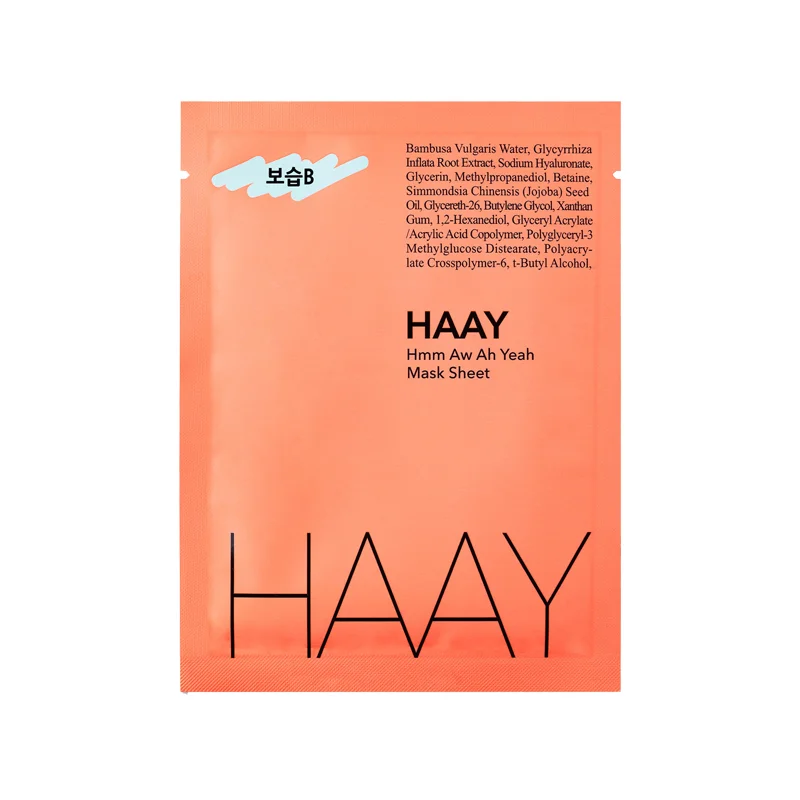 HAAY Skin Nourishment B Sheet Mask