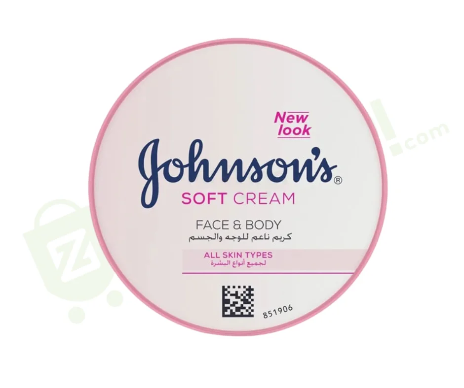 Johnson’s 24-Hour Moisture Soft Cream – 200ml