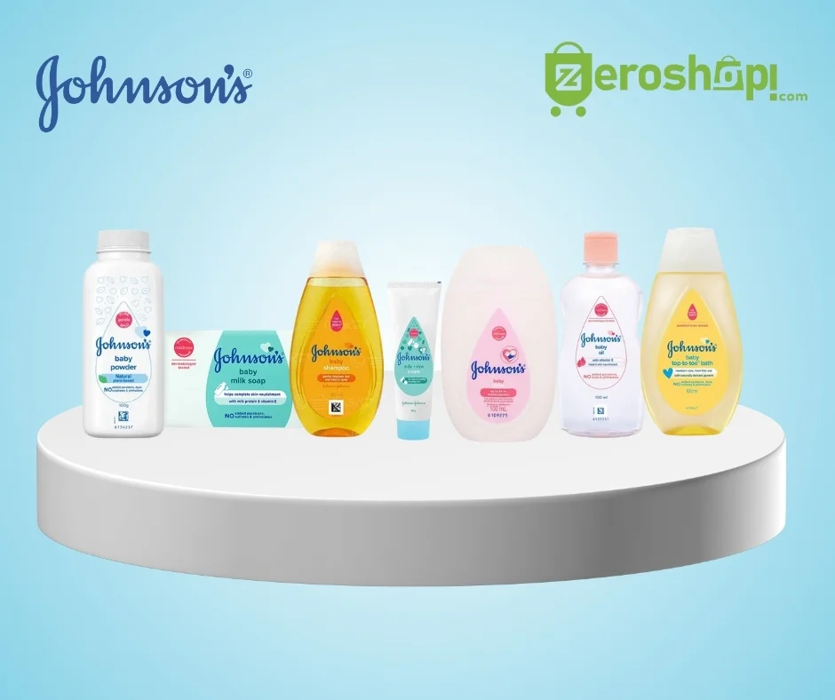 Johnson’s Complete Baby Care Combo Pack – 7 Products (0–6 Years)