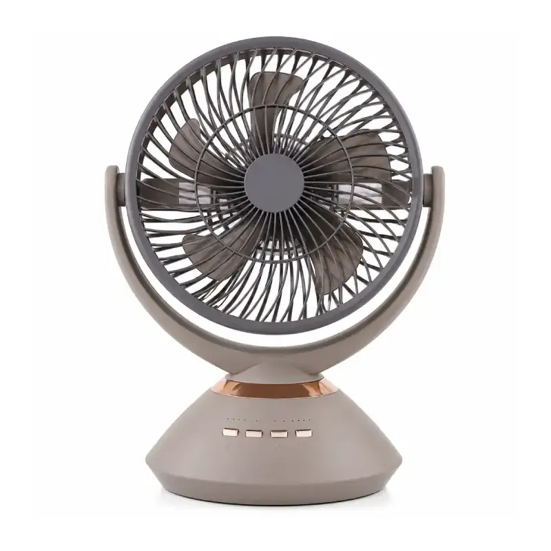JY Super JY-1880 Rechargeable Mini Table Fan – Portable USB Rechargeable Desk Fan
