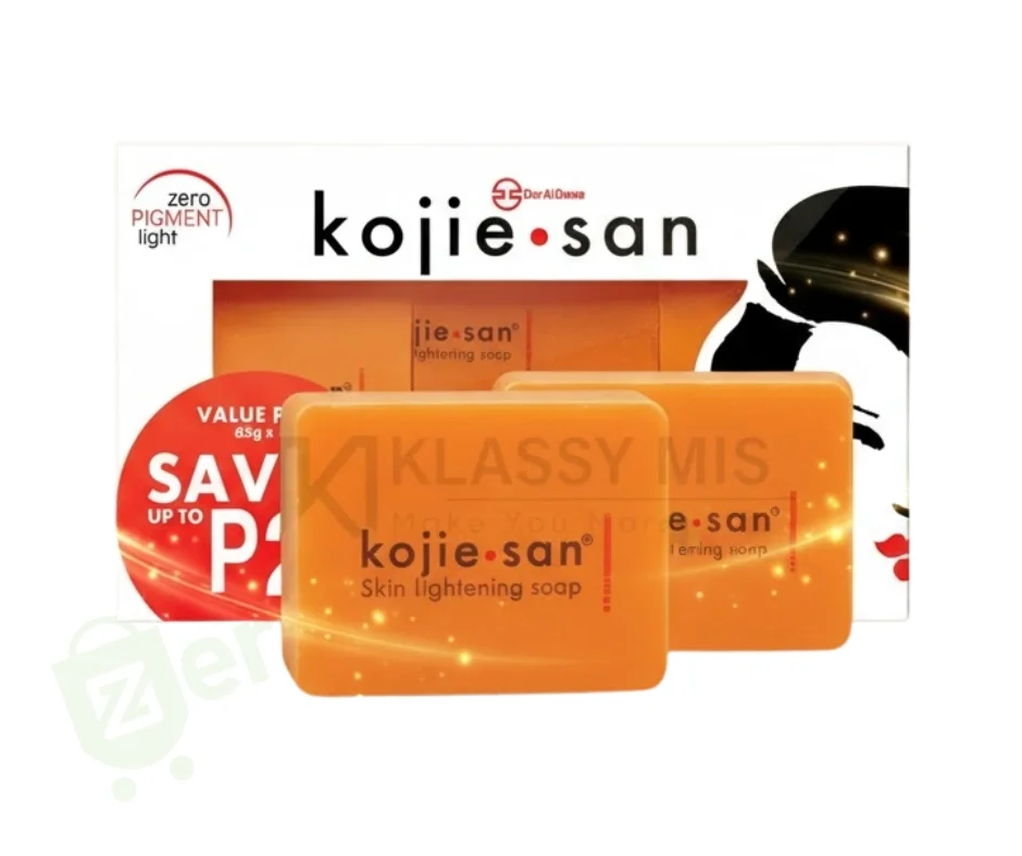 Kojie San Skin Lightening Kojic Acid Soap – 3 x 65g | Brightening & Even Skin Tone