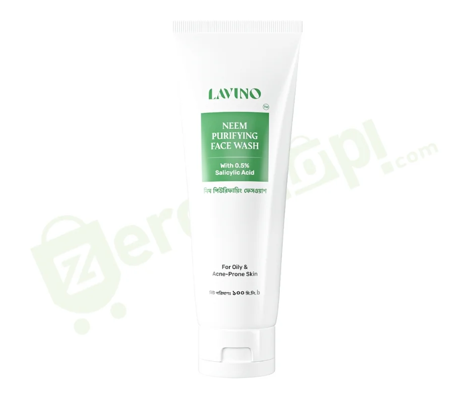 Lavino Neem Purifying Face Wash with 0.5% Salicylic Acid