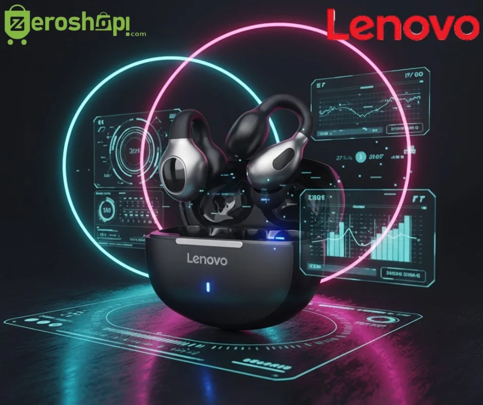 Lenovo True Wireless Bluetooth Headphones – TWS with Bluetooth 5.4 and Long Battery Life