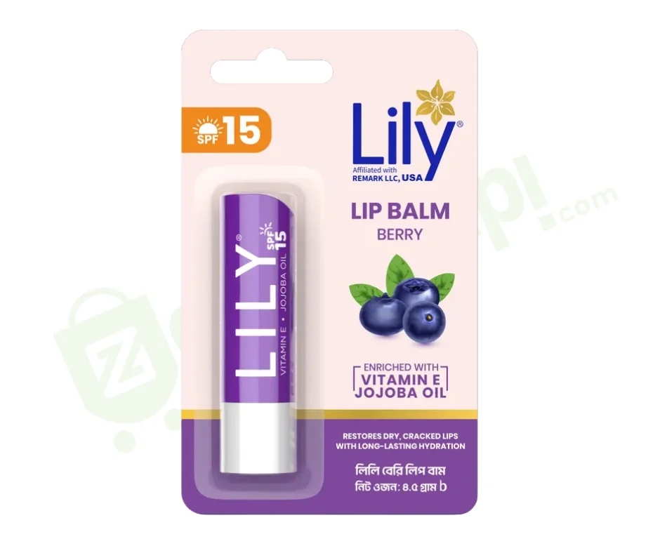 Lily Berry Lip Balm – 4.5g | Smooth, Hydrating & Natural Tinted Lip Care