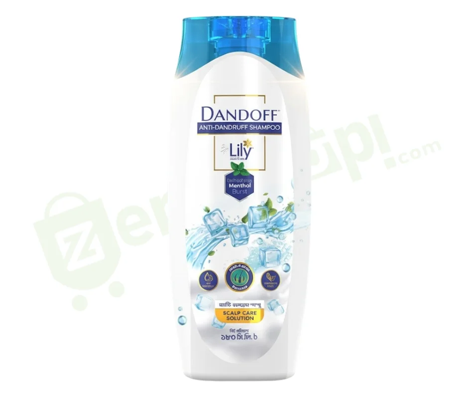 Lily Dandoff Anti Dandruff Shampoo – 180ml | Gentle & Effective Dandruff Control