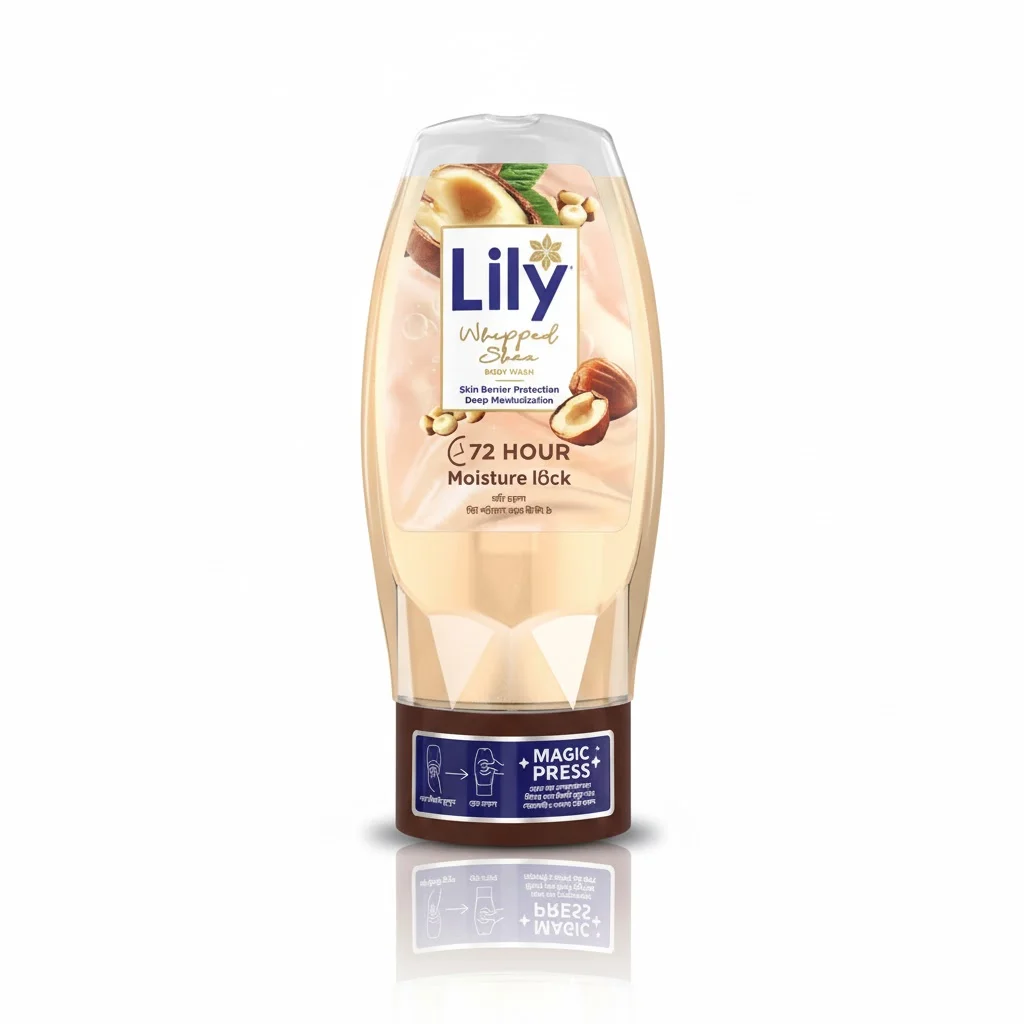 Lily Whipped Shea Body Wash 250ml – Moisturizing & Gentle Cleanser