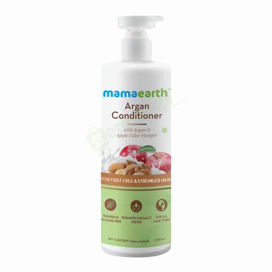 Mamaearth Argan Conditioner 250ml – For Frizz-Free & Stronger Hair