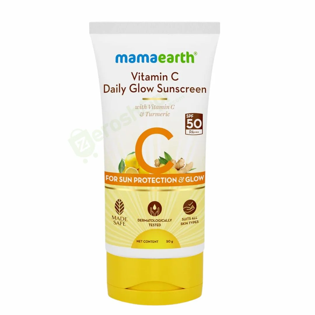 Mamaearth Vitamin C Daily Glow Sunscreen - 50gm
