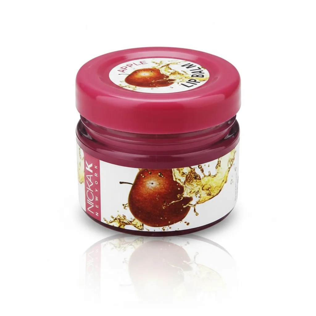 Nicka K Fruit Lip Balm – Apple – Moisturizing & Smooth Lips