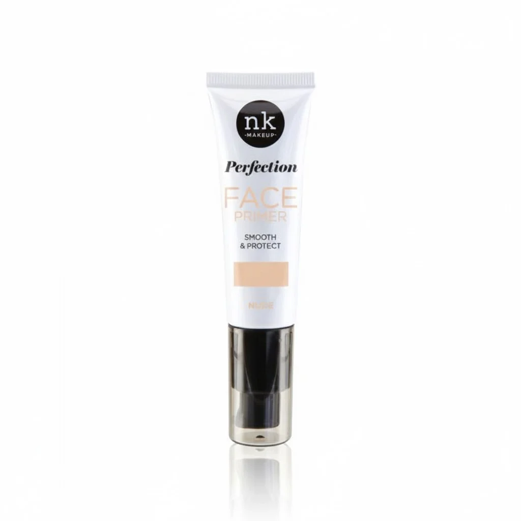 NICKA K Perfection Face Primer Smooth and Protect Nude NKH21 30ml – Pore Smoothing & Makeup Base