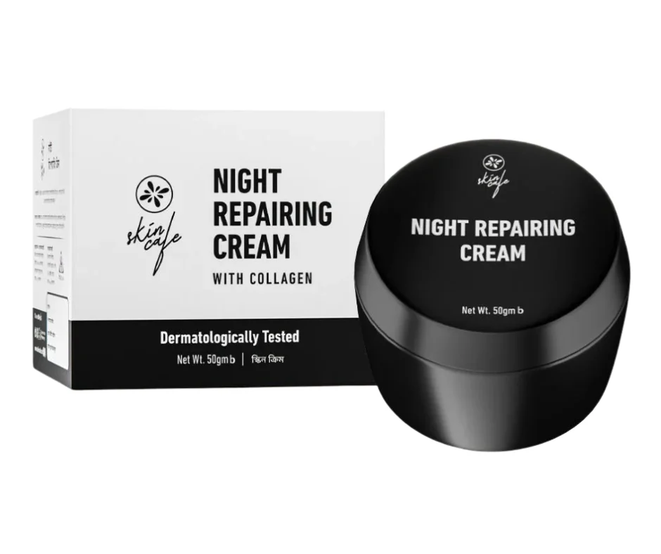 Night Repairing Cream With Collagen – 50ml | Anti-Aging & Skin Renewal Night Cream