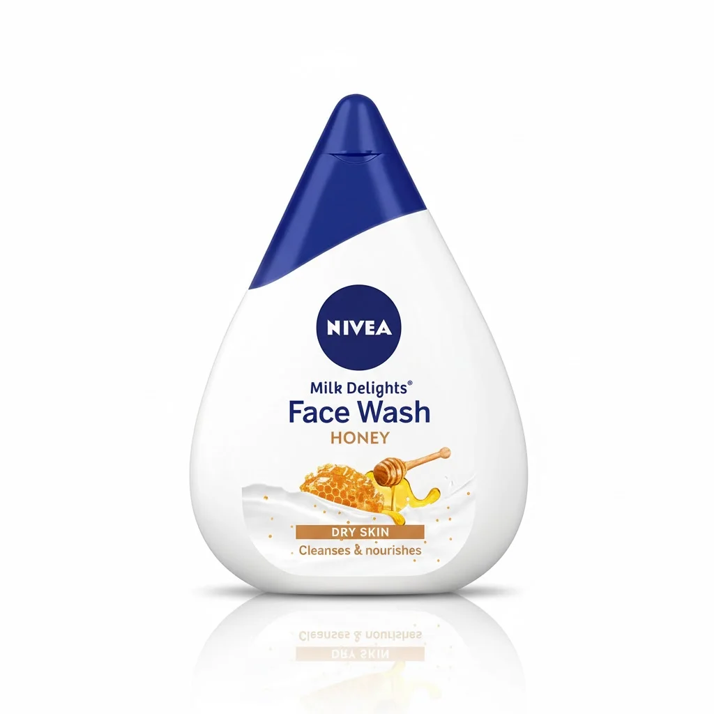 Nivea Milk Delights Face Wash Moisturizing Honey 100ml – For Dry Skin