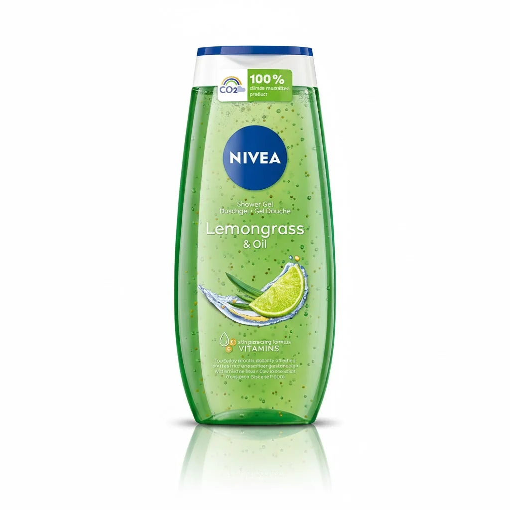 Nivea Female Shower Gel Lemongrass & Oil 250ml – Refreshing & Nourishing Body Wash