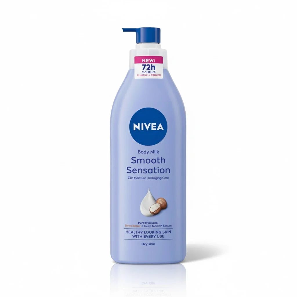 Nivea Smooth Sensation Body Lotion 400ml – Deep Moisturizing & Smooth Skin