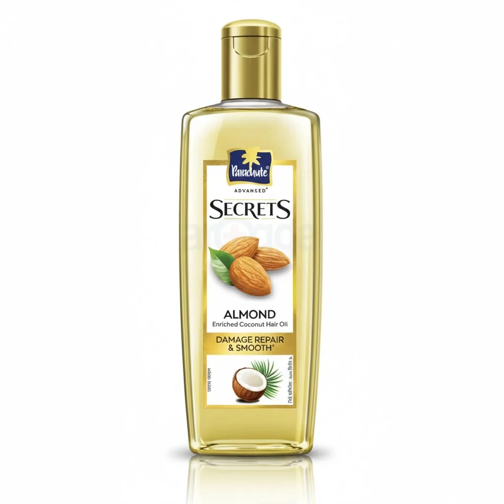 Parachute Advansed Secrets Almond Hair Oil 200ml – Smooth & Nourishing Hair Care