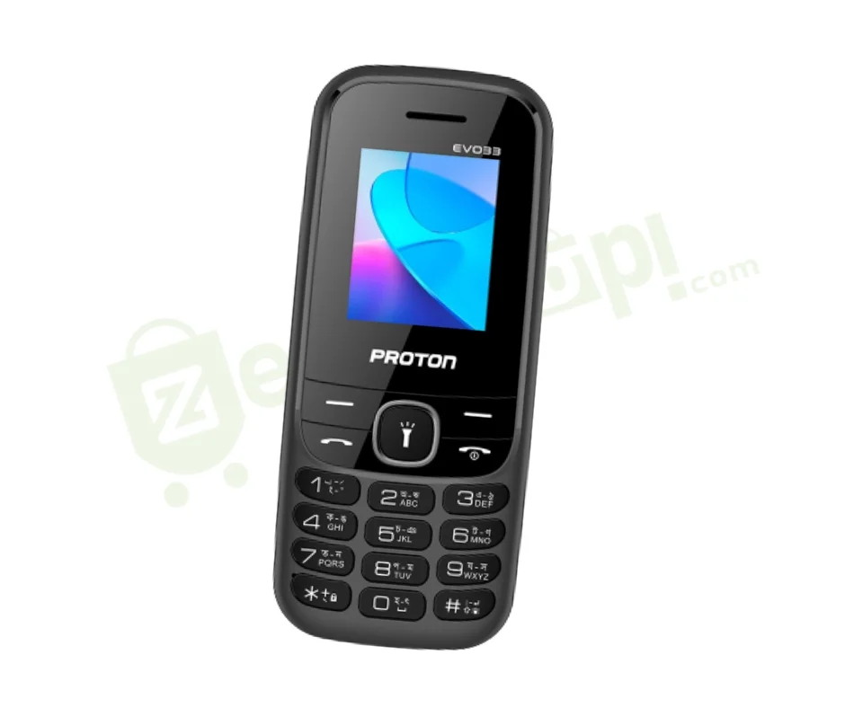 Proton RE-EVO Feature Phone – 2” Display, 3000mAh Battery & Torch