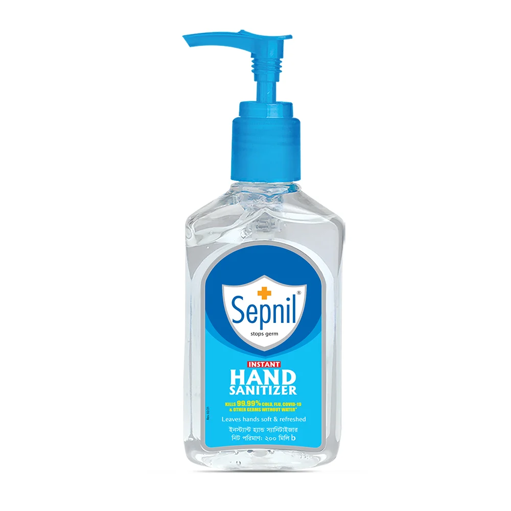 Sepnil Instant Hand Sanitizer 200ml – Germ Protection Hand Sanitizer