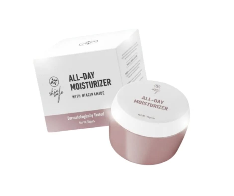 Skin Cafe All-Day Moisturizer With Niacinamide – 50ml | Hydrating & Brightening Face Cream
