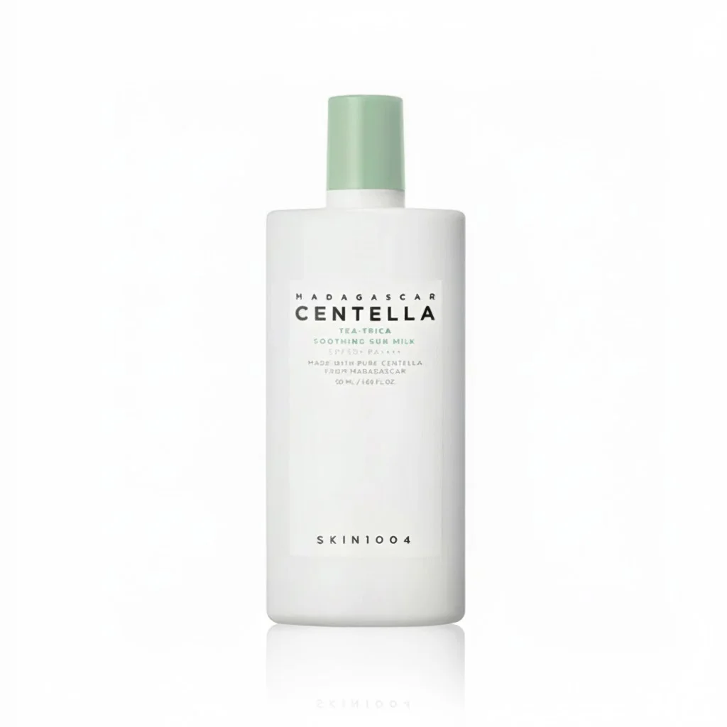 Skin1004 Madagascar Centella Tea-Trica Soothing Sun Milk 50ml – Lightweight Sunscreen