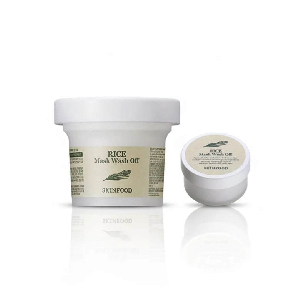 Skinfood Rice Mask Wash Off Set – Limited Edition (130gm) – Brightening Skincare