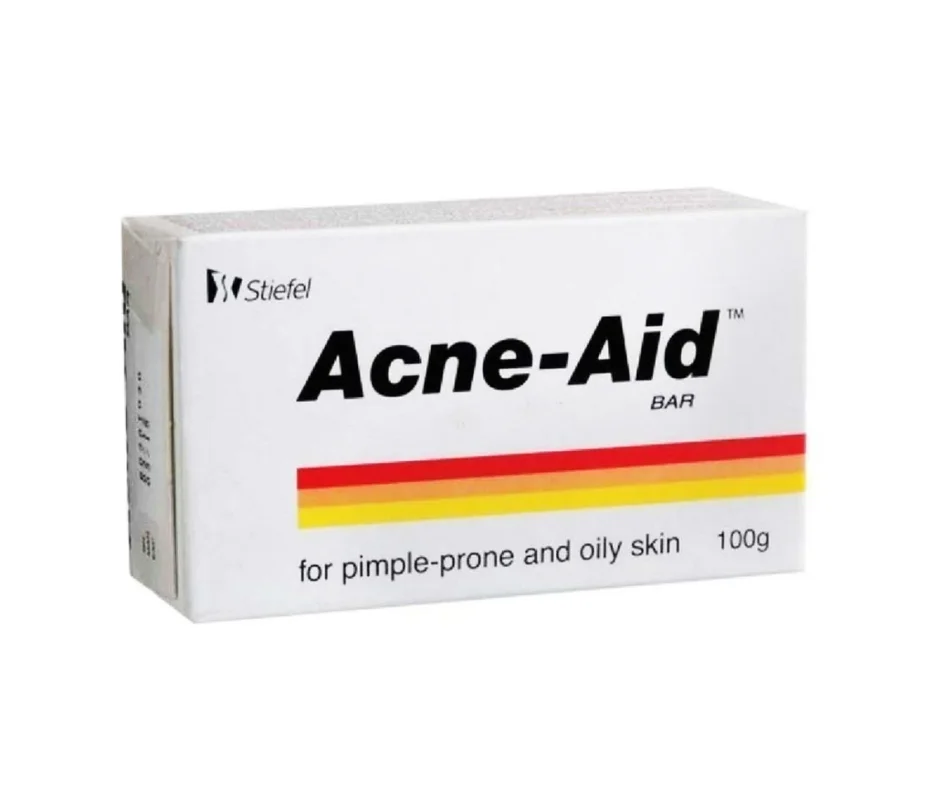 Stiefel Acne-Aid Soap Bar for Oily Skin – 100g | Deep Cleansing & Acne Care