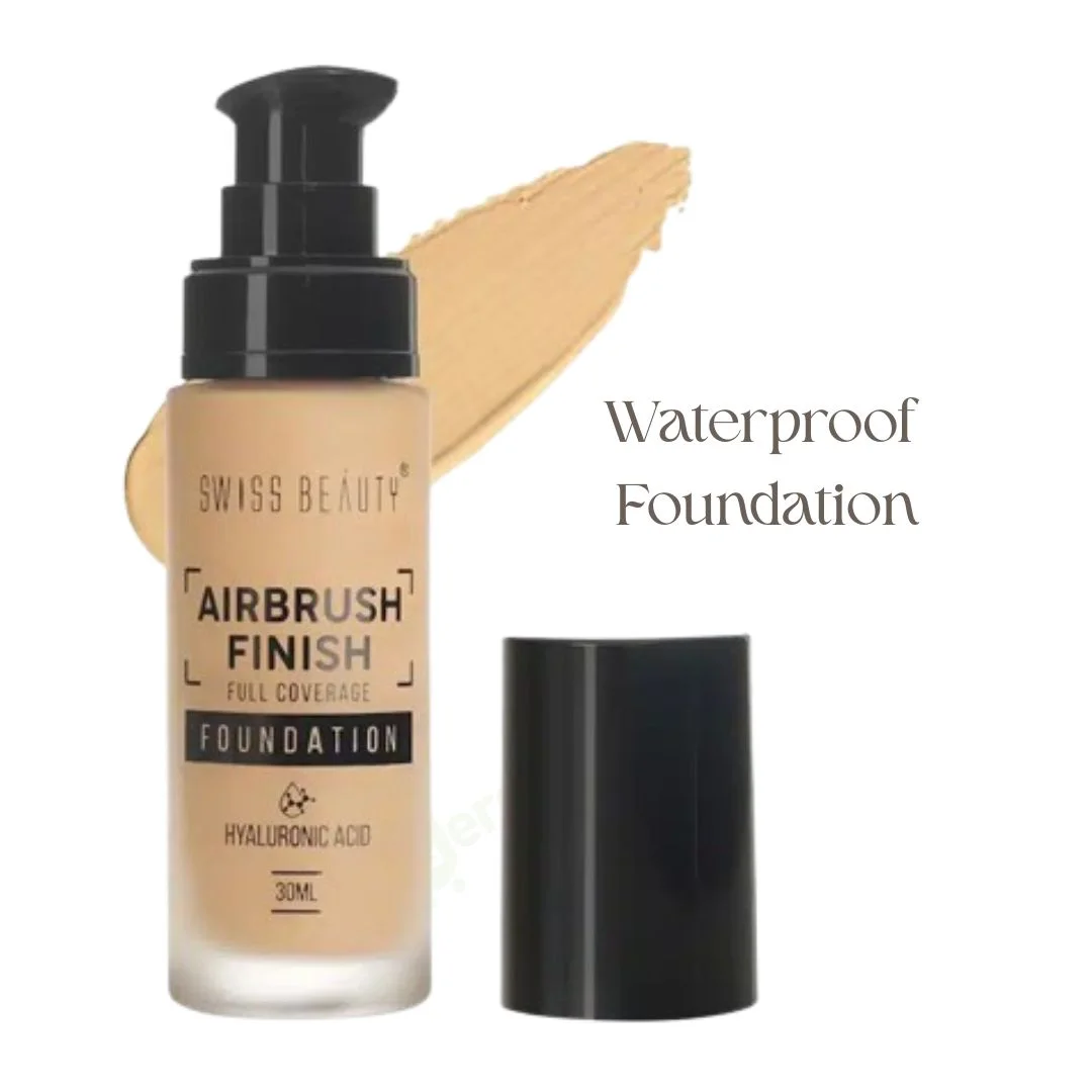 Swiss Beauty Airbrush Finish Full Coverage Foundation - Fair Ivory