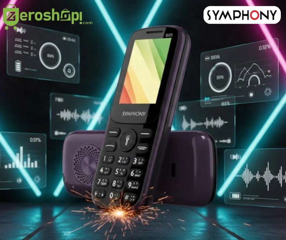 Symphony B101 Feature Phone Price in Bangladesh | Dual SIM, Long Battery, Wireless FM